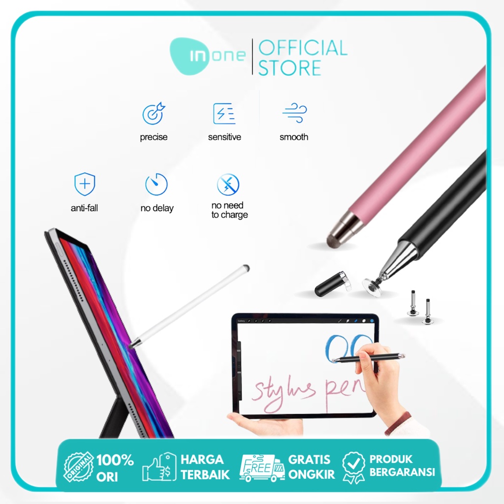 Jual INONE Stylus Pen / Drawing Pen Stylus Kompatibel Android/iOS
