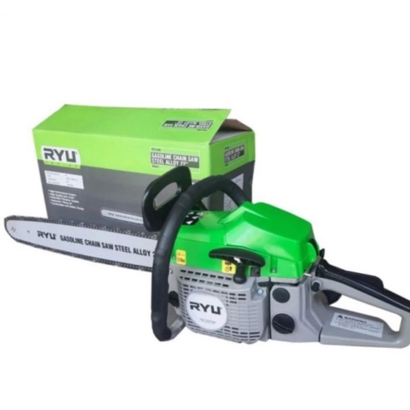 chain Saw Ryu RGS22/ chainsaw ryu /mesin gergaji kayu mesin potong kayu RYU 22in