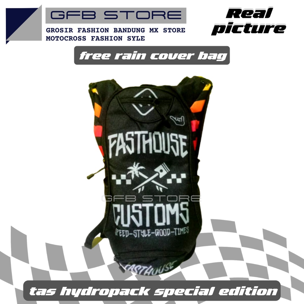 Tas Hydropack Motocross | Tas Pria Motor Trail | Tas Seeda | Tas Anti Air