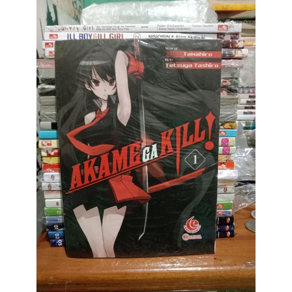 Komik Akame ga kill 1 segel / komik Akame ga kill vol 1 segel
