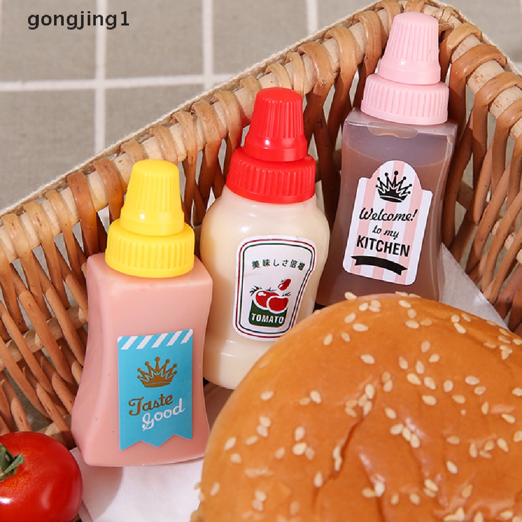 Ggg 2Pcs Botol Saus Bumbu Mini Wadah Saos Kecap Salad Saos Portable ID