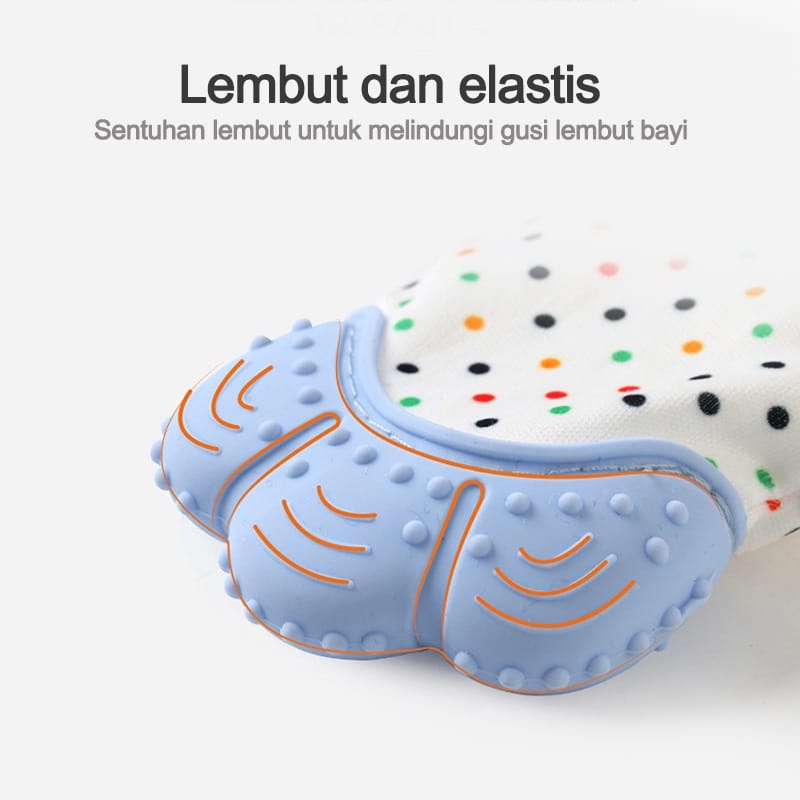 Sarung Tangan Gigitan Bayi / Baby Teether Gloves