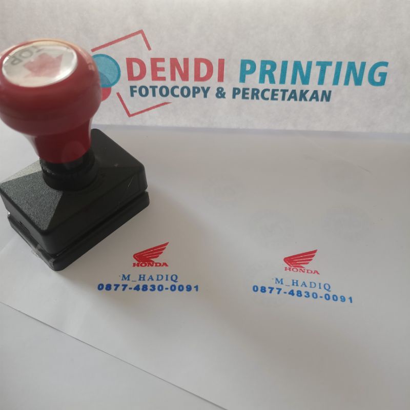 

STAMPEL FLAZ 2 WARNA - DENDI PRINTING