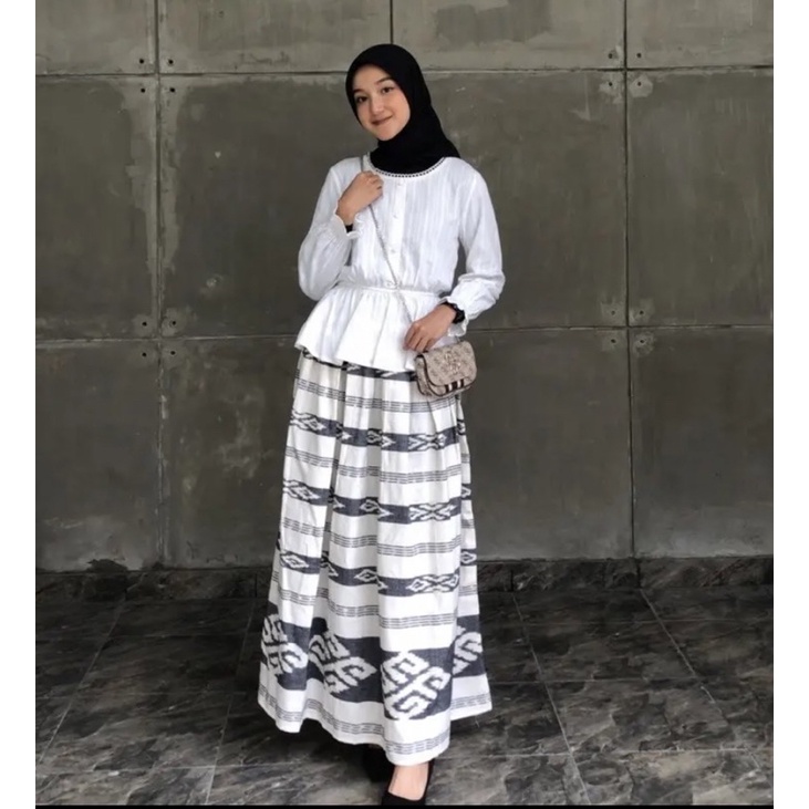 ROK TENUN MAZAYYA wanita original tenun handmade jepara