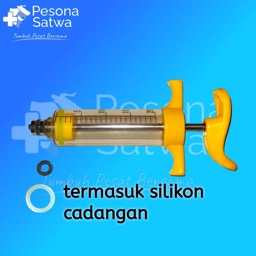 Spuit Mika -Plexi Syringe- 20ml GIL