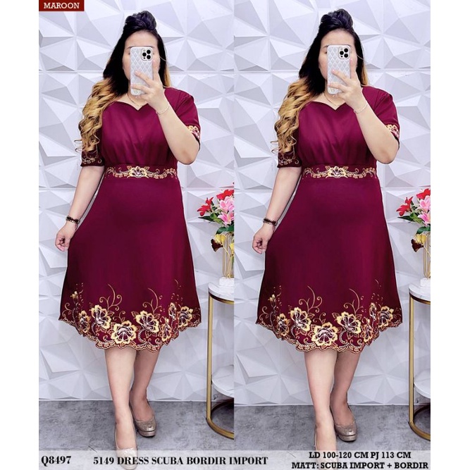 5149 DRESS SCUBA BORDIR