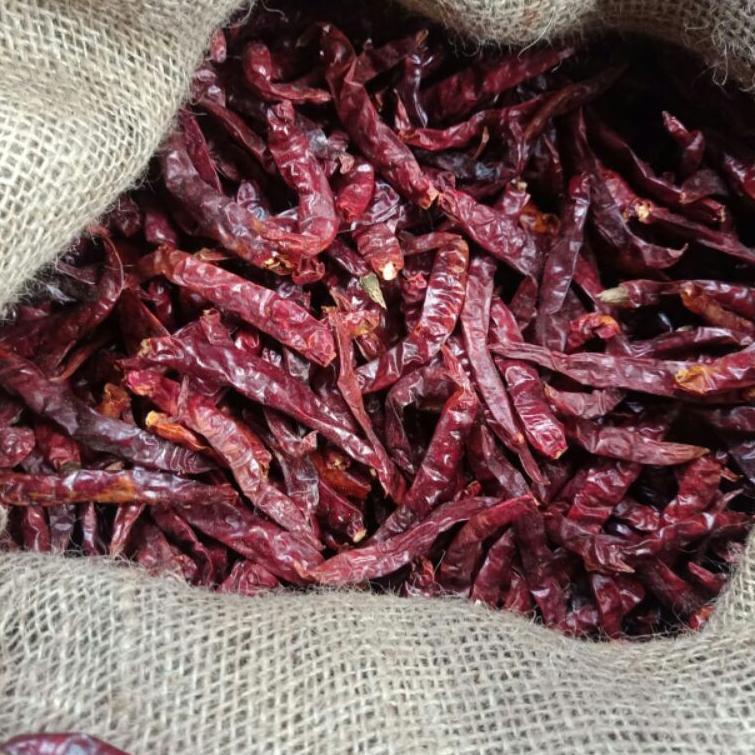 

[PRODUK HES0P] Cabe merah kering rawit cabe rawit teja super pedas Cabe Teja Ori 1kg tanpa tangkai RM7