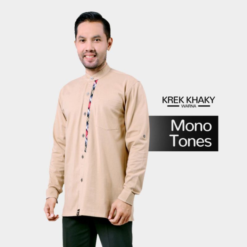 Koko Pria Lengan Panjang Katun Mutif Man 22