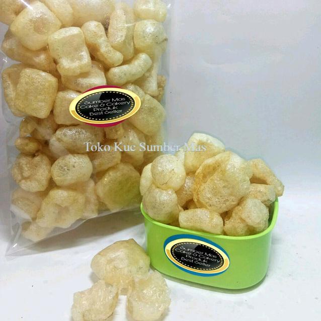 

▌▌▌ KERUPUK KULIT 100 GR / KERUPUK JANGEK / RAMBAK ASLI KULIT SAPI / HALAL