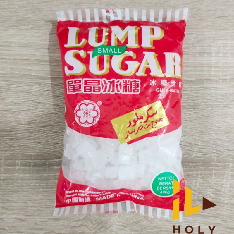 

Mei Fah / TTS Gula Batu Putih 400gr / Lump Sugar