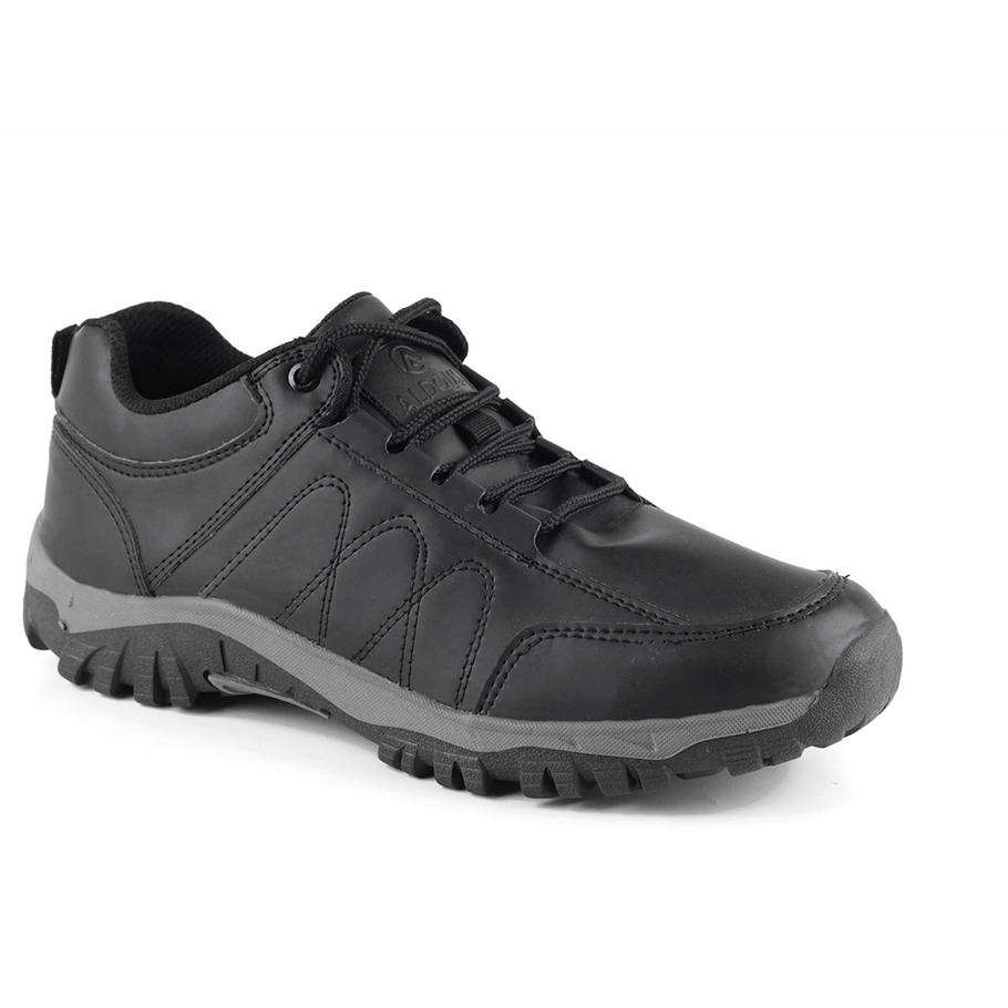 ㄹ Sepatu Gunung Pria Original Aldous A04 Sepatu Hiking Pria Kulit Outdoor Kerja Sekolah ㅧ