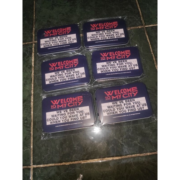 Fullset Tincase Collect Book Photocard PC polaroid NCT 127 exhibition welcome to my city