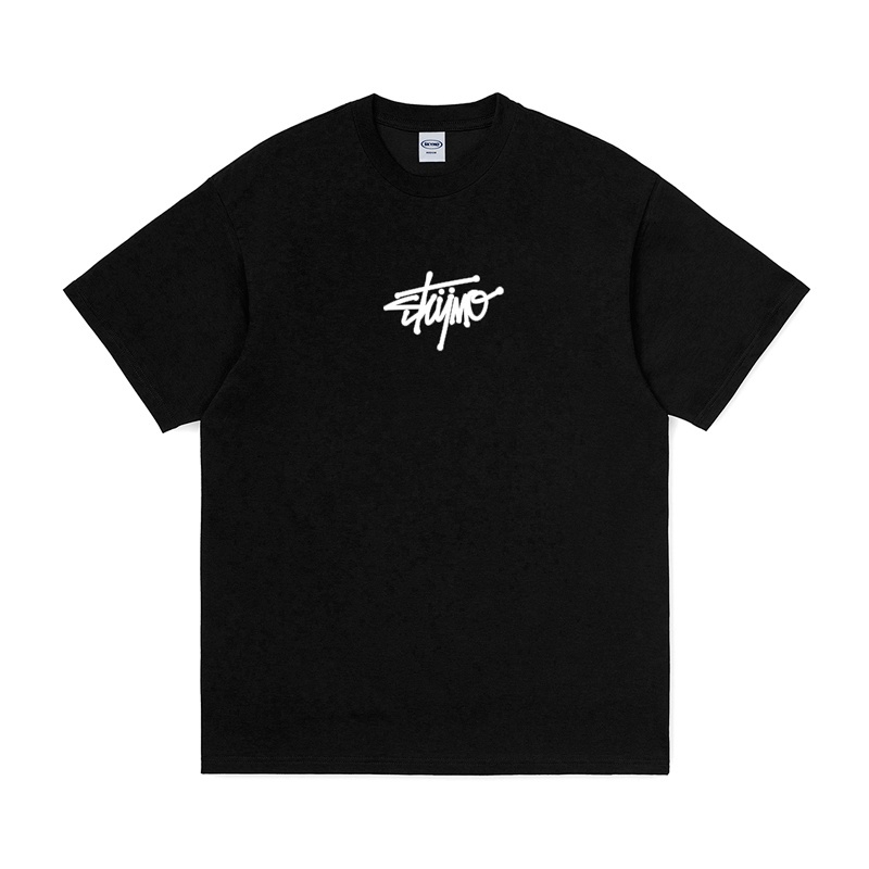 Kaos Distro Skymo Apparel Tshirt Signature Black / Baju Distri Pria dan Wanita