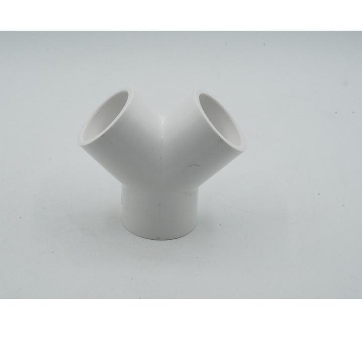 Jual Ready Stock! White Fitting 3 Way arah Cabang Y Inner Diameter 32mm