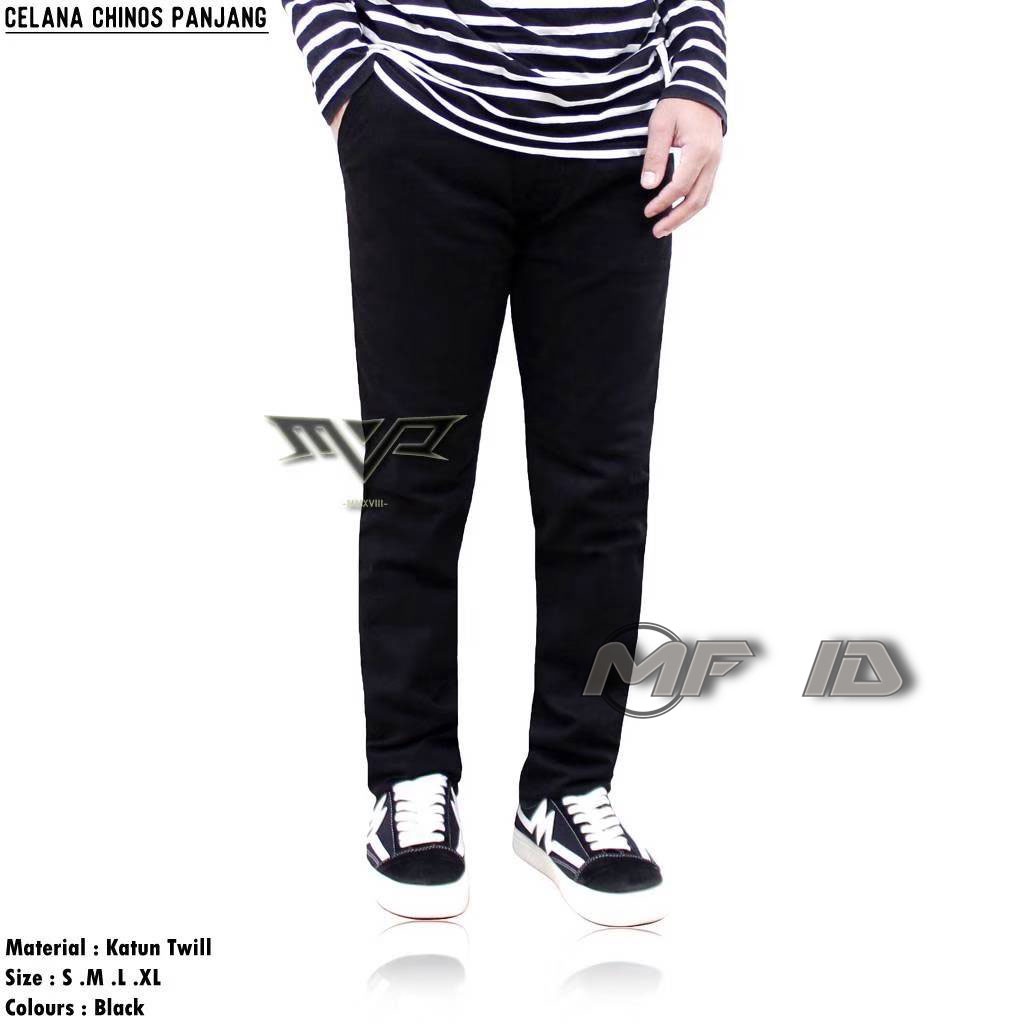 Celana chino jumbo pria chino skinny slimfit kerjaharian santai pria size 27-42