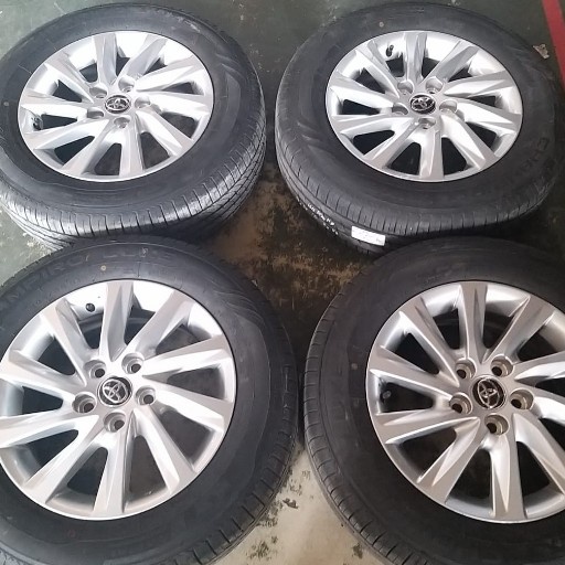 Velg Mobil Bekas Ring 16 STD INOVA ZENIX R16X6 Baut 5 ET40 BAN 205 65 R16