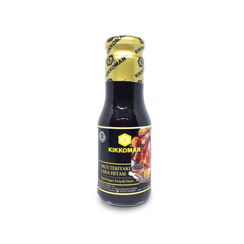 

KIKKOMAN BLACK PEPPER TERIYAKI SAUCE 300 GRAM