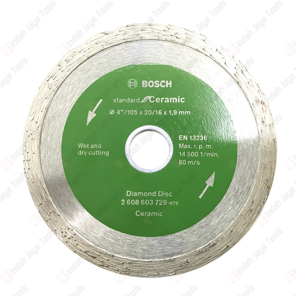 Diamond Wheel BOSCH Wet Basah / Mata Pisau Potong Keramik
