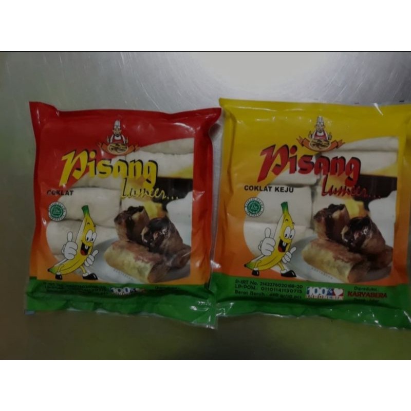

piscok lumer coklat dan coklat keju