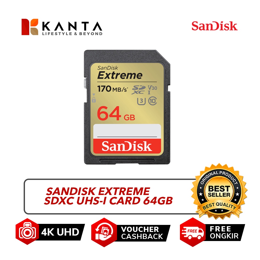Sandisk Extreme SD 64Gb