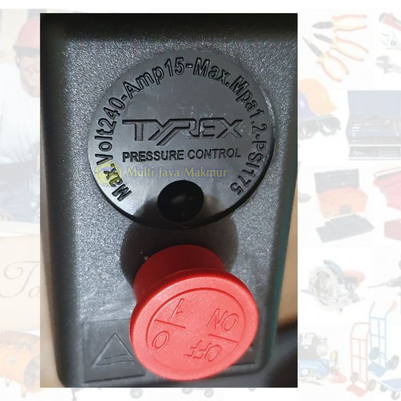 Otomatis Mesin Compressor 4 Way (jalur) Automatic Pressure Switch Kompresor Listrik 4 Lubang MURAH