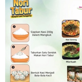 Nori Tabur Rumput Laut Panggang
