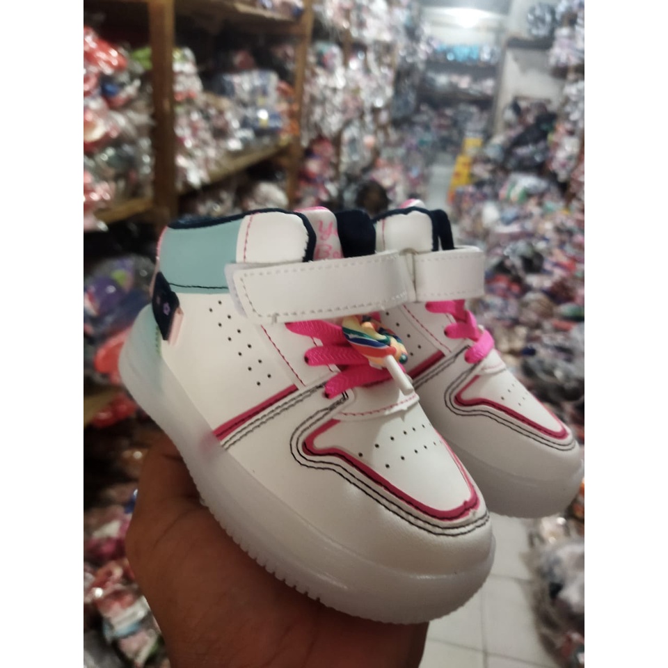 Sepatu sneaker anak unisex New Arrival import dari Youth Balance J2214-2 (21-30) Terabru