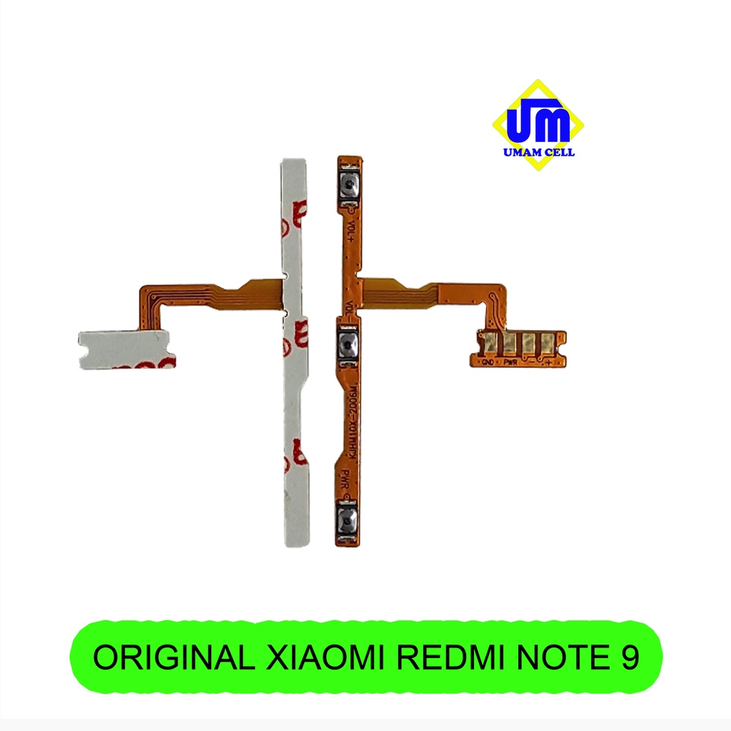 FLEXIBLE ON OFF XIAOMI REDMI NOTE 9 ORIGINAL