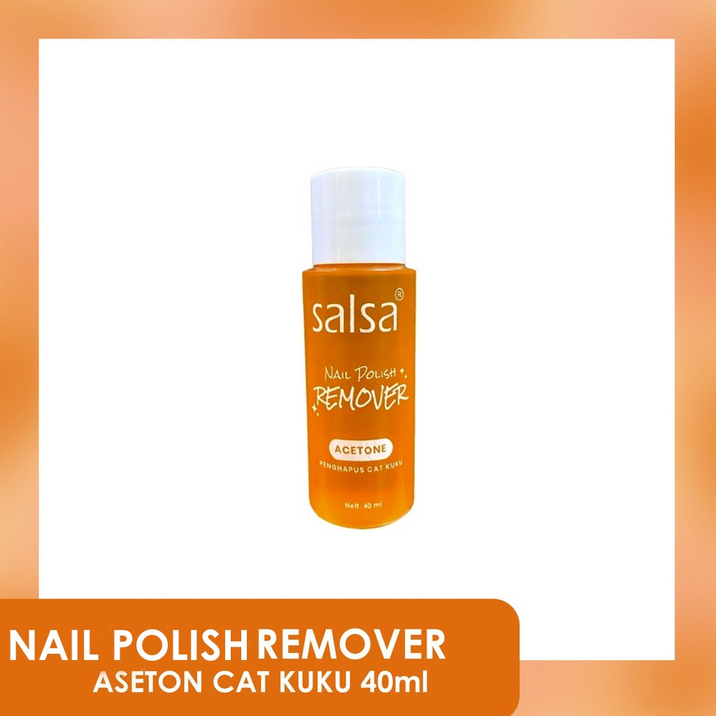SALSA NAIL POLISH REMOVER | 40 ml | 80 ml | 100ml