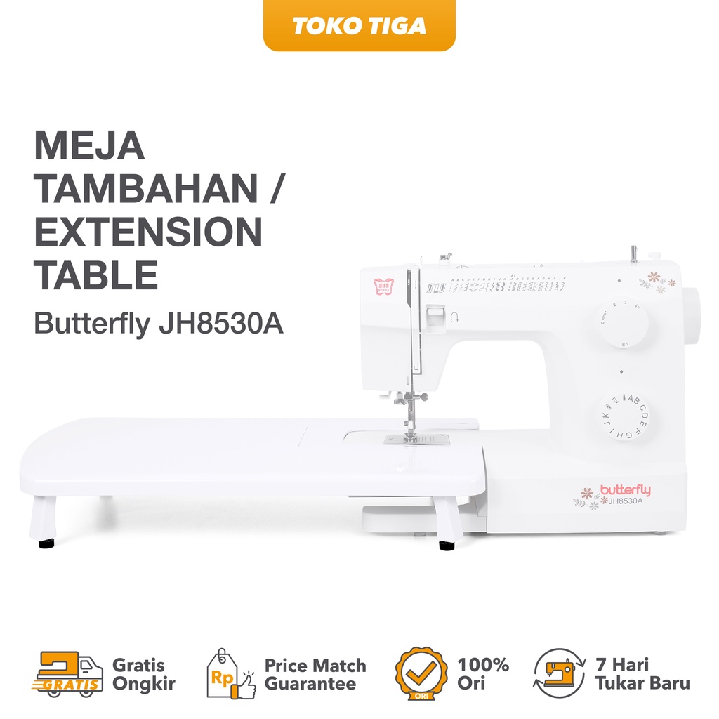 Extension Table / Meja Tambahan Mesin Jahit Butterfly JH8530A / JH 8530A