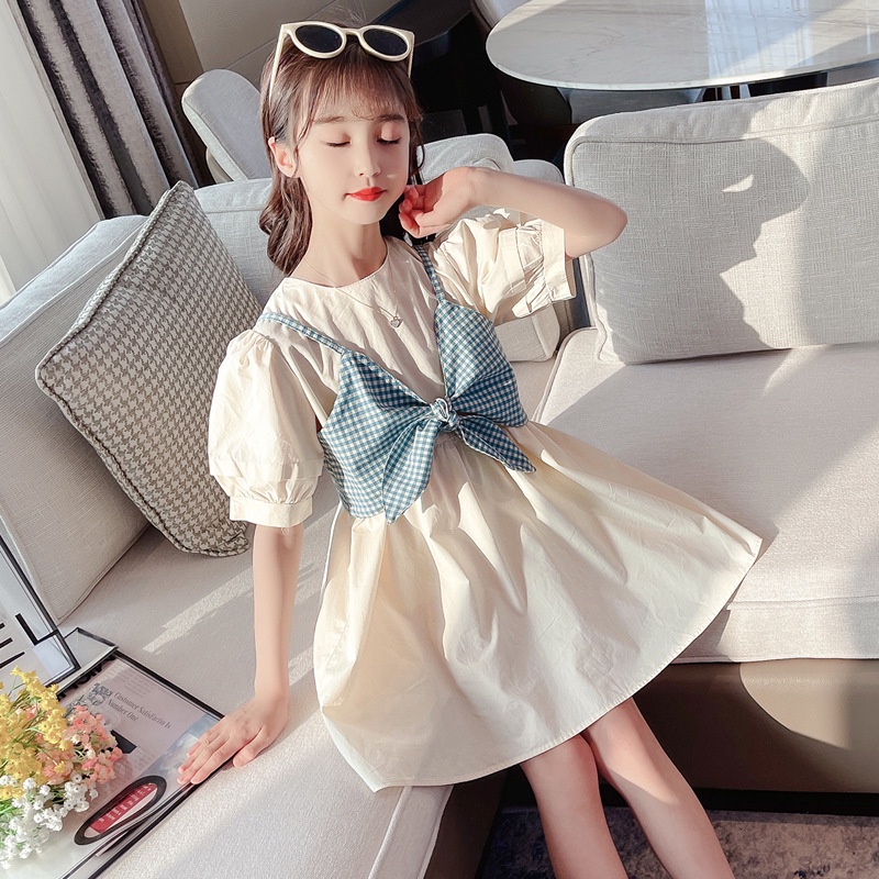 Dress Anak Perempuan Teen ASHA Baju Gaun Remaja Perempuan Import