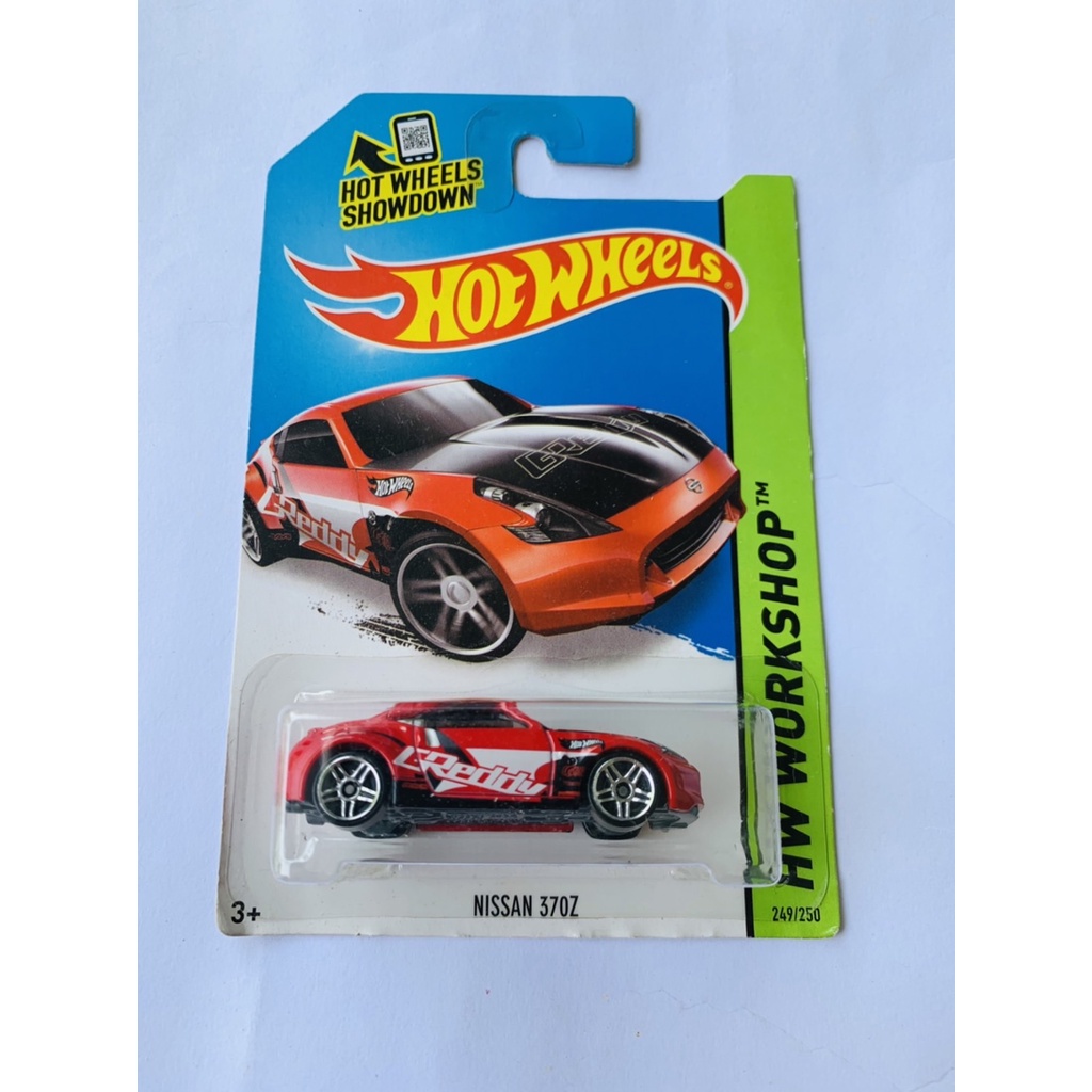 HOTWHEELS HOT WHEELS NISSAN 370Z MERAH HW WORKSHOP JDM DIECAST MINIATUR MOBIL MAINAN MOBILAN ANAK LA