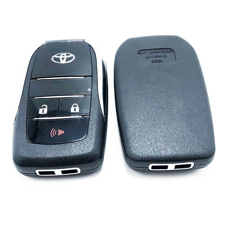 Toyota Casing Kunci mobil Case Remot Model Lipat Innova Yaris Vios Altis Fortuner Inova Filp Key Flipkey 2 Tombol 3 Tombol universal/kunci remot mobil/remote mobil universal