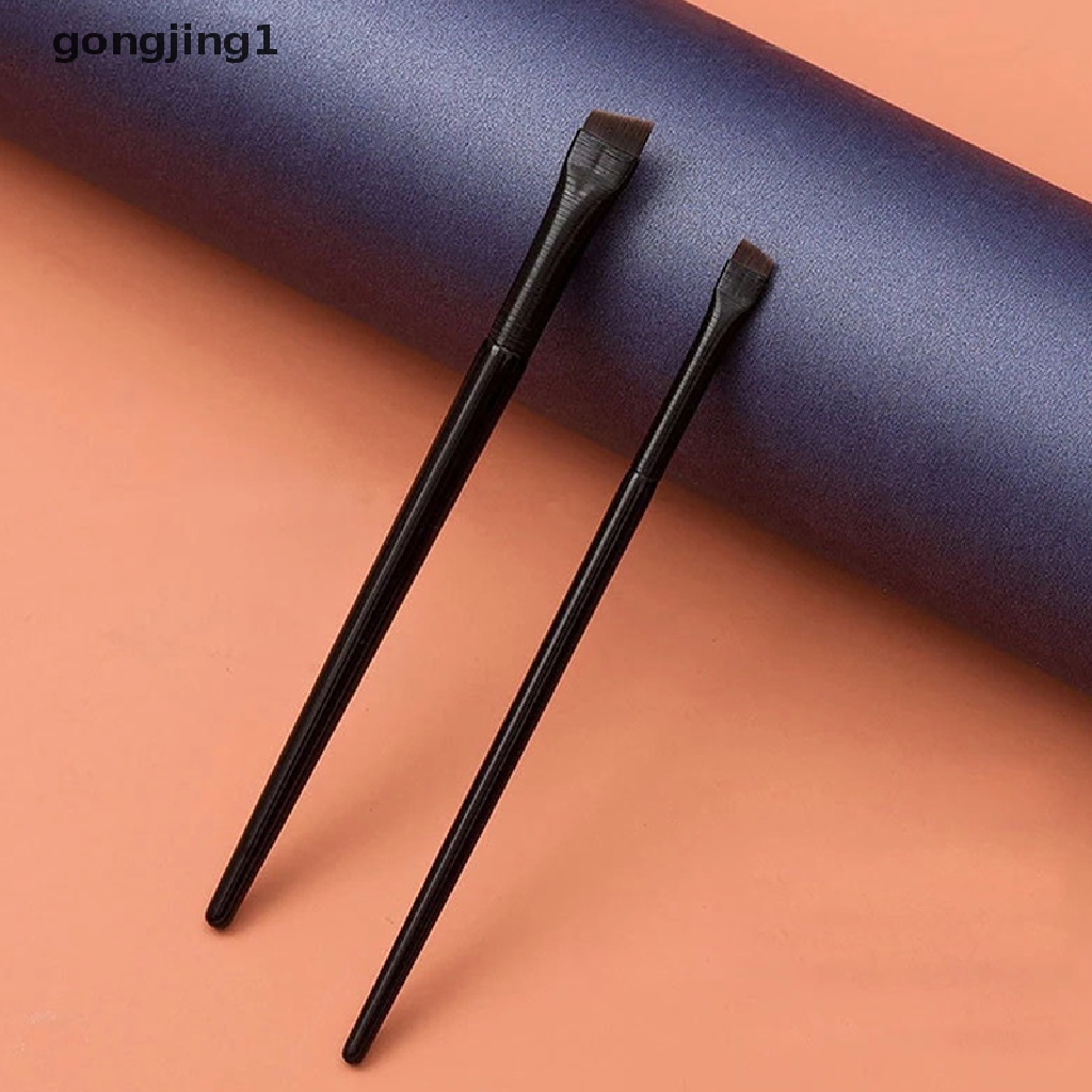 Ggg Sikat Alis Super Tipis Eyeliner Brush Rambut Sintetis Siku Tajam Alat MakeUp ID