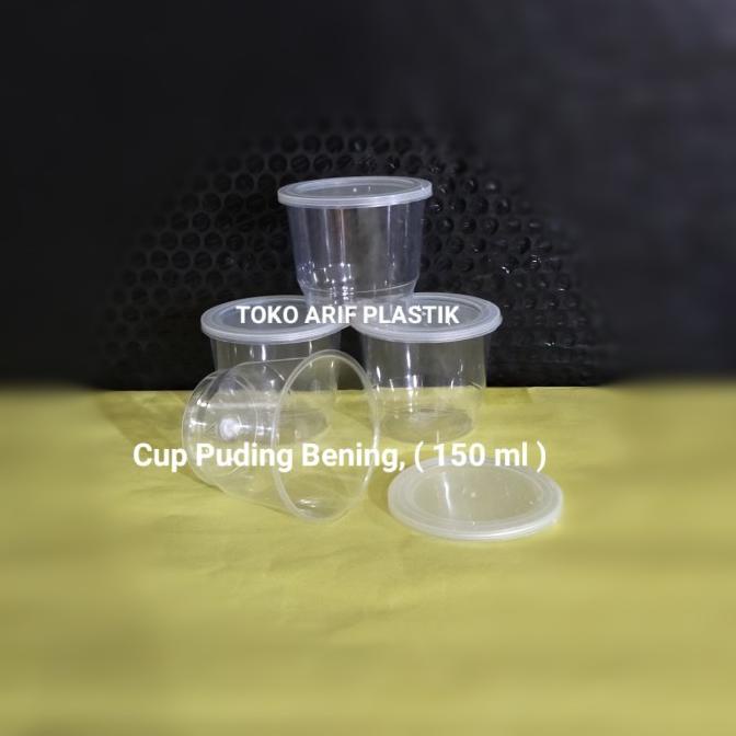 Cup Puding Bening, (150 Ml) Isi : 25Pcs Murah