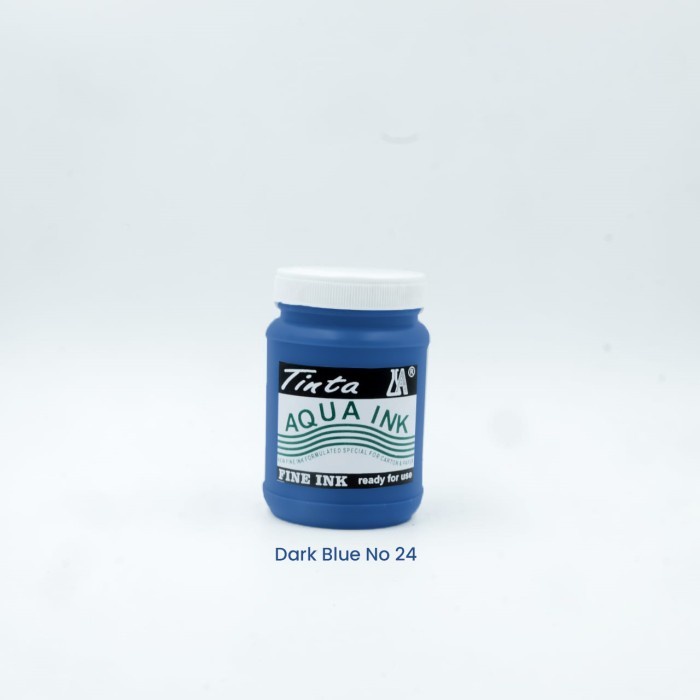 

Cat Sablon Kardus, Kertas & Styrofoam Aqua Ink - 1/4 Kg - Warna Dark Blue