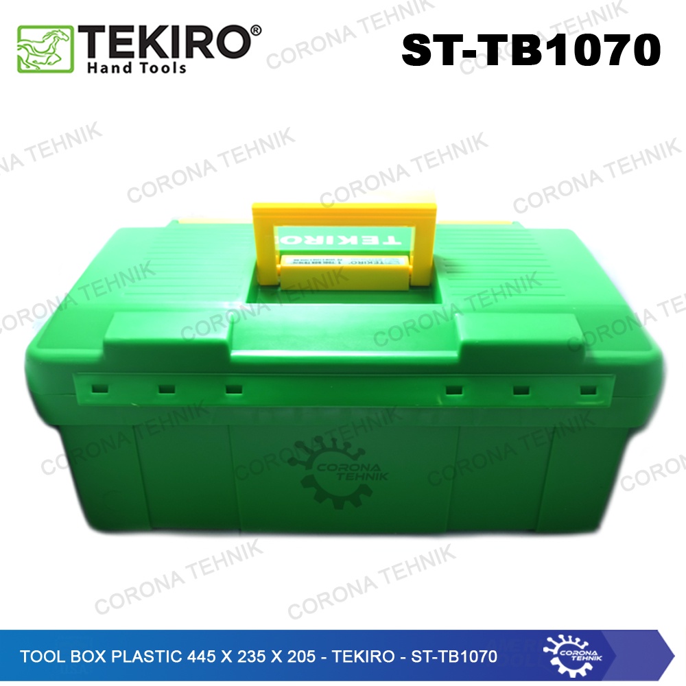 ST-TB1070 - Tool Box Plastic 445x235x205 mm - Tekiro