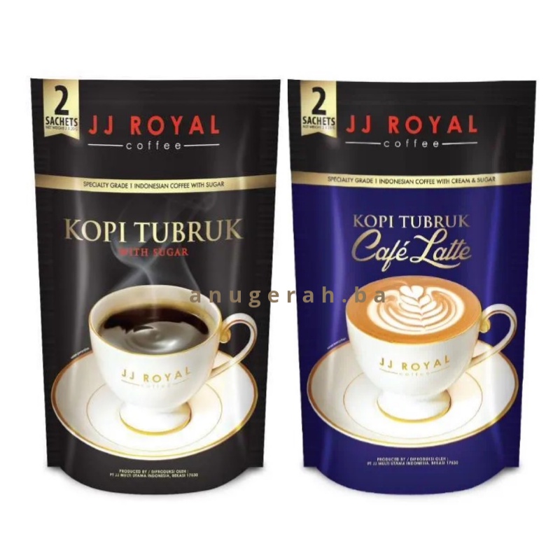 

[JJ Royal] Kopi Tubruk Series With Sugar Inner Bag isi 2 Sachets