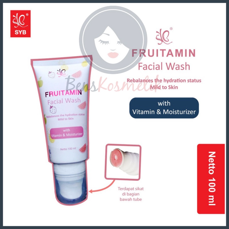 FRUITAMIN FACIAL TREATMENT ( botol sikat) BY SYB BPOM ORIGINAL