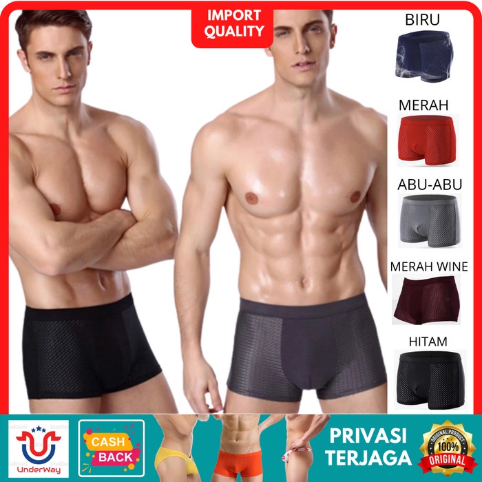CELANA DALAM PRIA BOXERS POLOS 2018 BAGUS SEMPAK BOXER - CELANA PRIA BEST PRODUK
