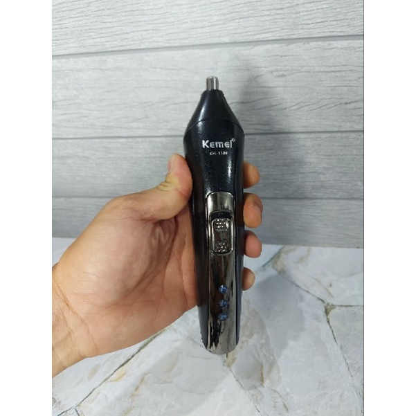 Alat Cukur Rambut 3 In 1 Kumis Bulu Hidung Kemei 1506 ORIGINAL