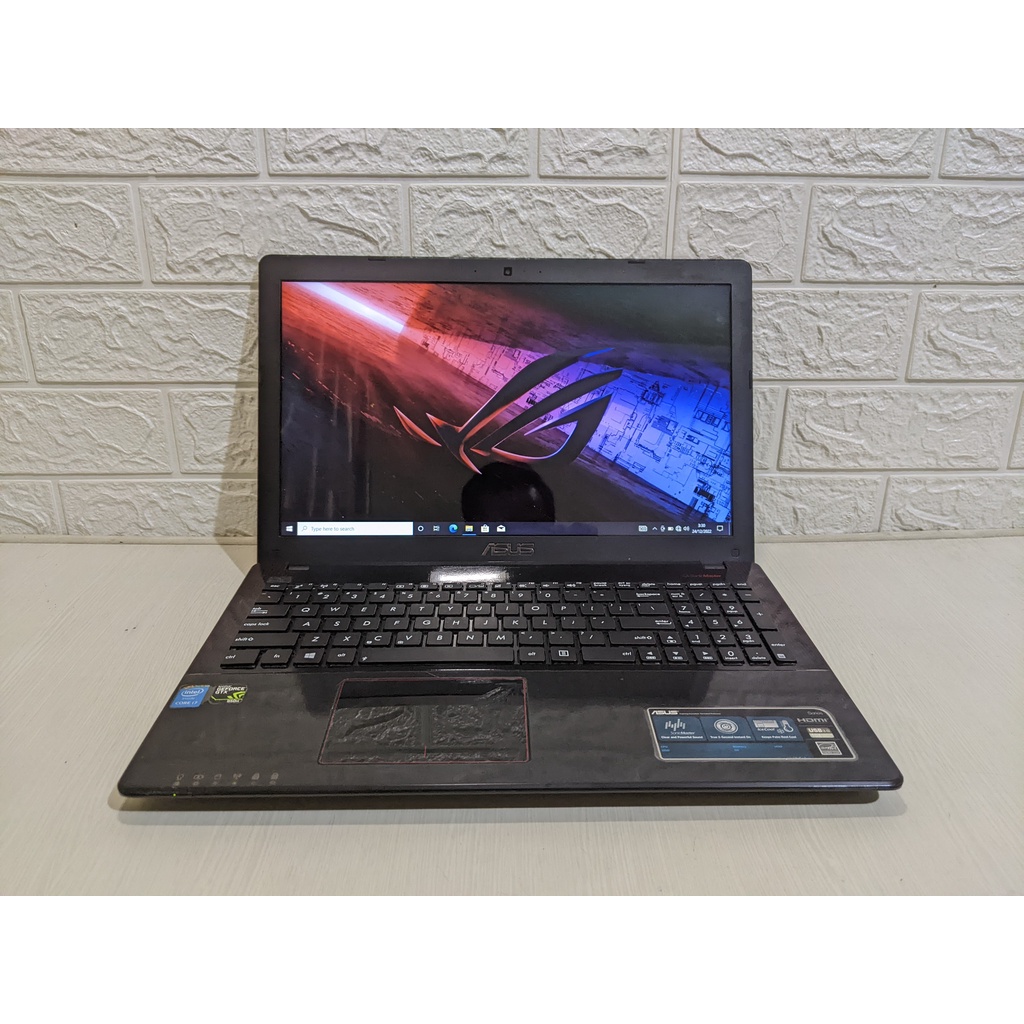 Asus X550JX ROG Core i7 Gen4 RAM 16GB Nvidia GTX950 Laptop Second Dual VGA Gaming Bekas gtx 950