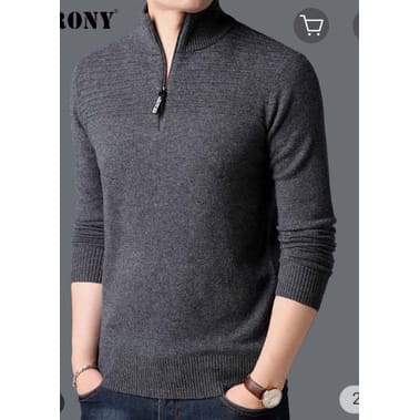 SWEATER RAJUT PRIA PREMIUM / SWEATER RAJUT / RESLETING DADA SWEATER RAJUT