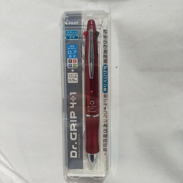 

PILOT "DR.GRIP" 4+1/BPKHDF-SFN/PULPEN PILOT "DR.GRIP" 4PEN+1PENCIL