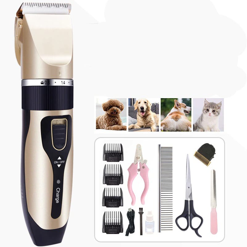 Alat Cukur Elektrik Bulu Hewan Anjing Pet Grooming Rechargeable