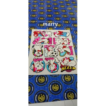 

stiker tempel lembaran