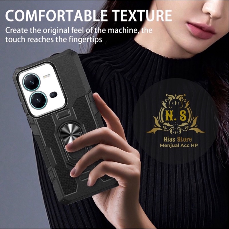 Hard Case Xiaomi Redmi A1 9A 9C 9T 10 10C Case Robot Hit Eye Ring