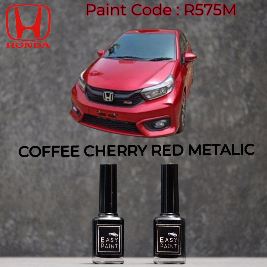 Cat Oles Coffee Cherry Red Pearl R575M Honda Brio Brv Merah Metalik