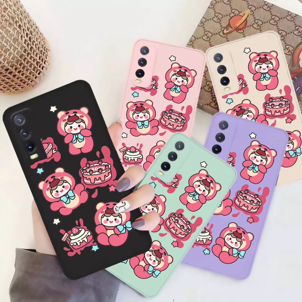 SOFTCASE MACARON CAKE CUTE INFINIX SMART 4 / SMART 5 / SMART 6 RAM 2GB / SMART 6 RAM 3GB / HOT 9 PLA