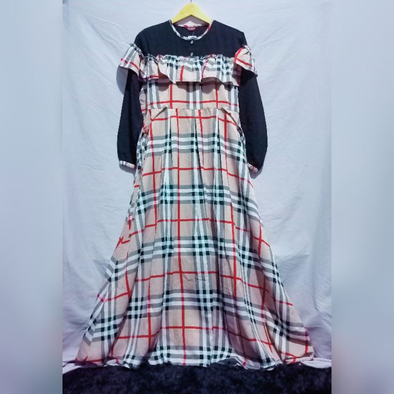 gamis taris busana model sabrina motif BB